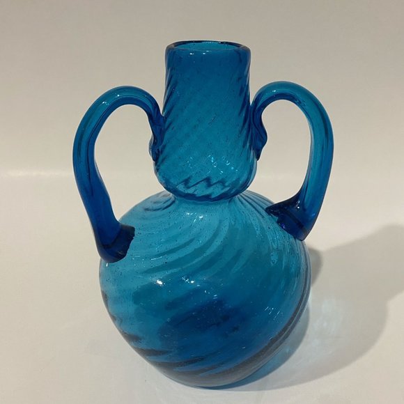 Lot of four glass vases - Picture 5 of 5